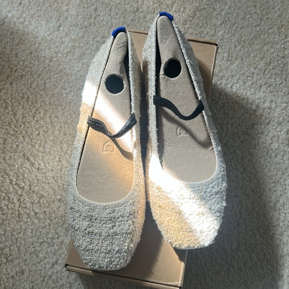 EUC. Rothy's Pearl Bouclé Flats - Picture 5 of 10